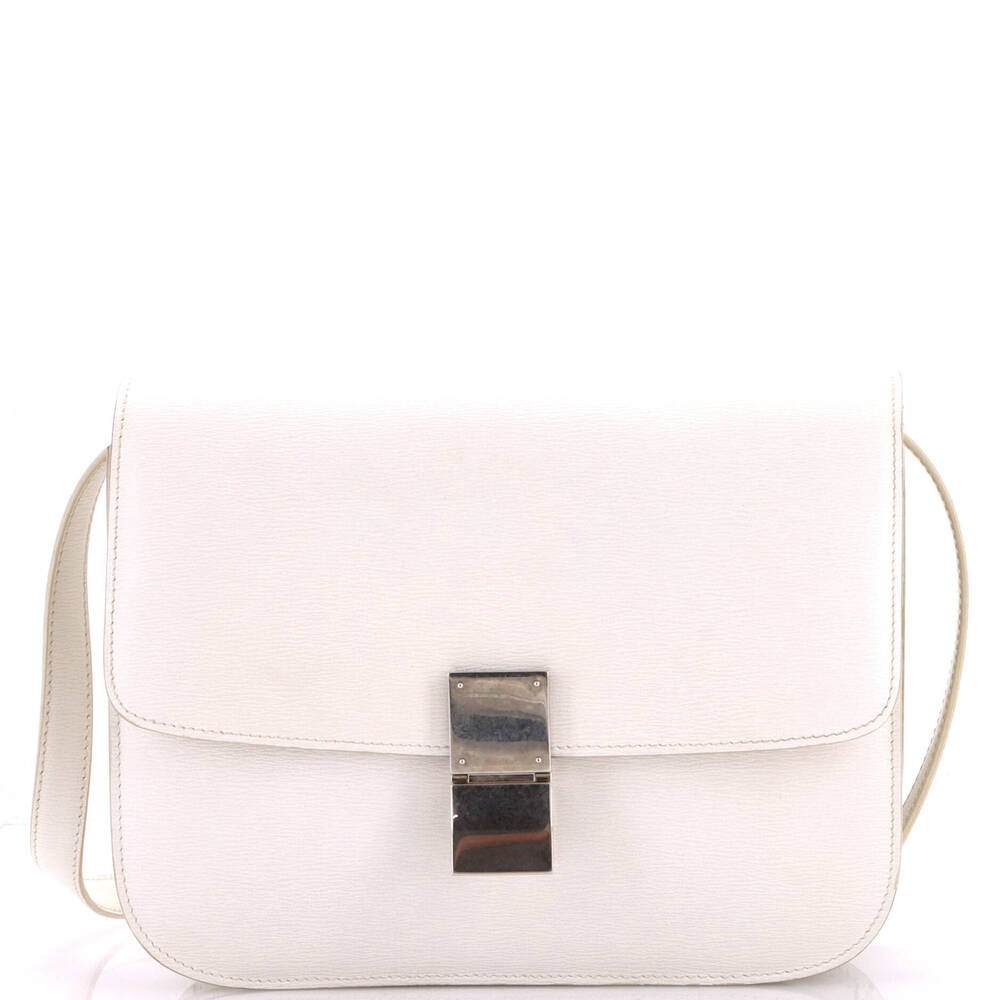 Celine Medium Classic Box Bag Grainy Leather